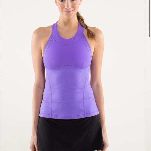 Lululemon Run: Make It Count Tank- Size 2- Power Purple - Picture 6 of 12